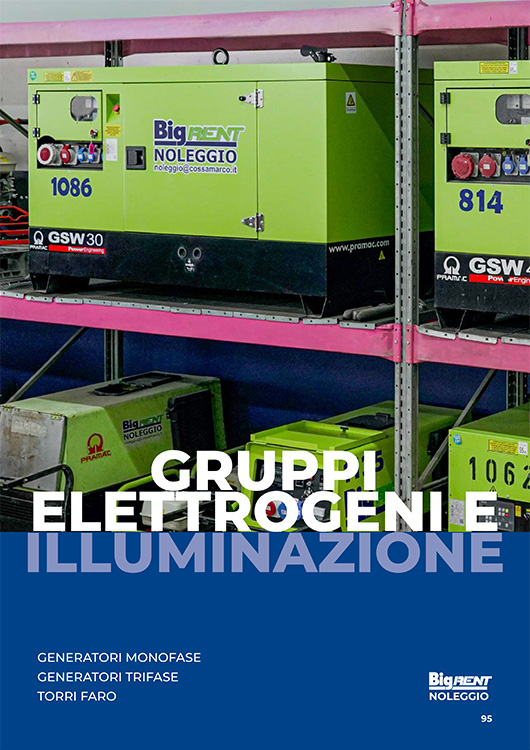 Gruppi elettrogeni e illuminazione