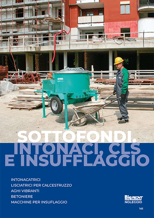 Sottofondi, intonaci, cls e insuflaggio